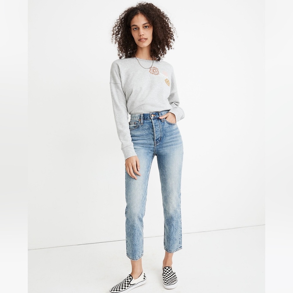 Rivet & Thread Madewell Perfect Vintage Crop Jeans - Swinton Wash - 27